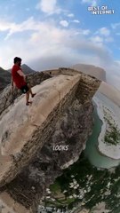 Exploring Skardu's Edge: Epic Fort Wall Stroll || Best of Internet