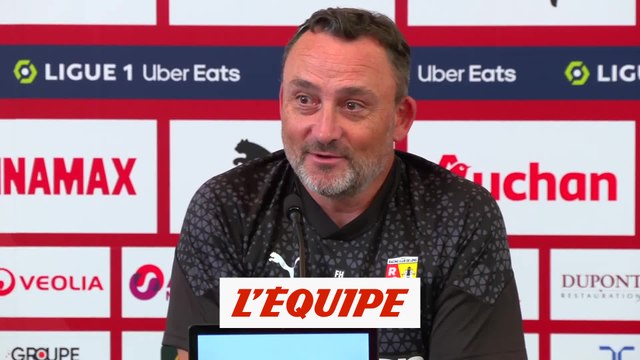 Haise : «Je suis content de l'évolution d'Elye (Wahi)» - Foot - L1 - Lens