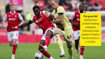 Good times for Leeds United, Huddersfield Town, Middlesbrough and Hull City but troubles continue for Sheffield United