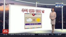 [생활날씨] 내일 아침까지 곳곳 비·짙은 안개…오후 맑은 하늘