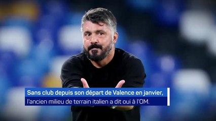 Marseille - Gattuso débarque à l'OM