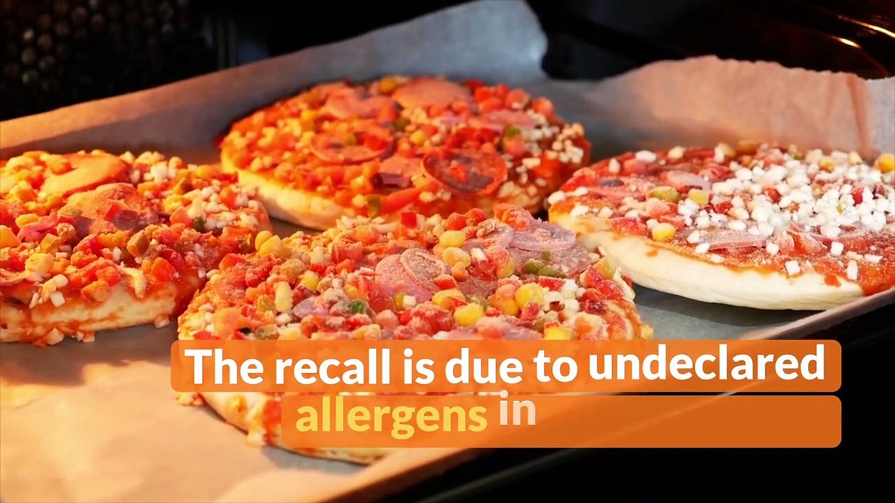 More Than 4,000 Pounds of Frozen Pizza Are Being Recalled
