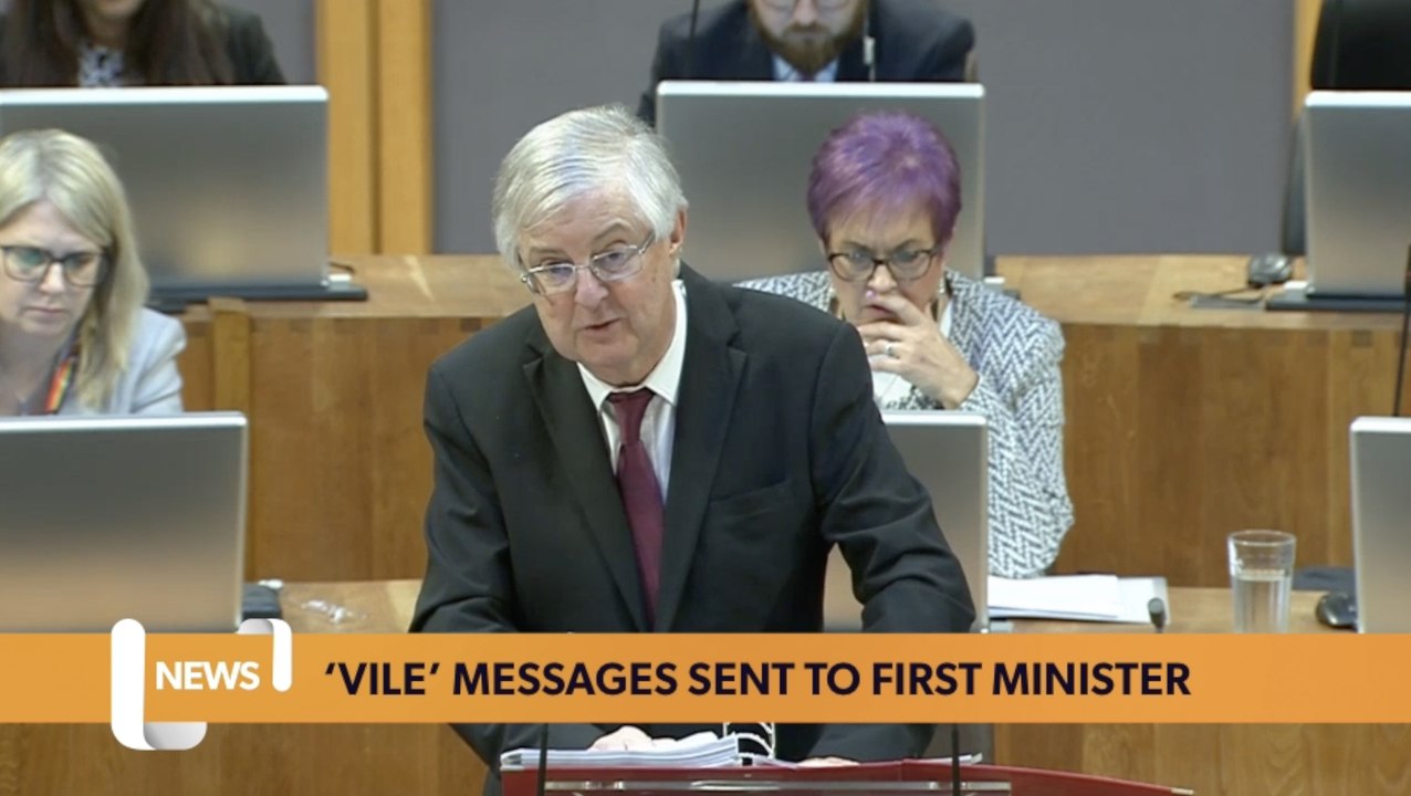 Wales headlines 27 September: threats sent to First Minister over 20mph, arrests made in 20 year old case, minor injuries unit could close