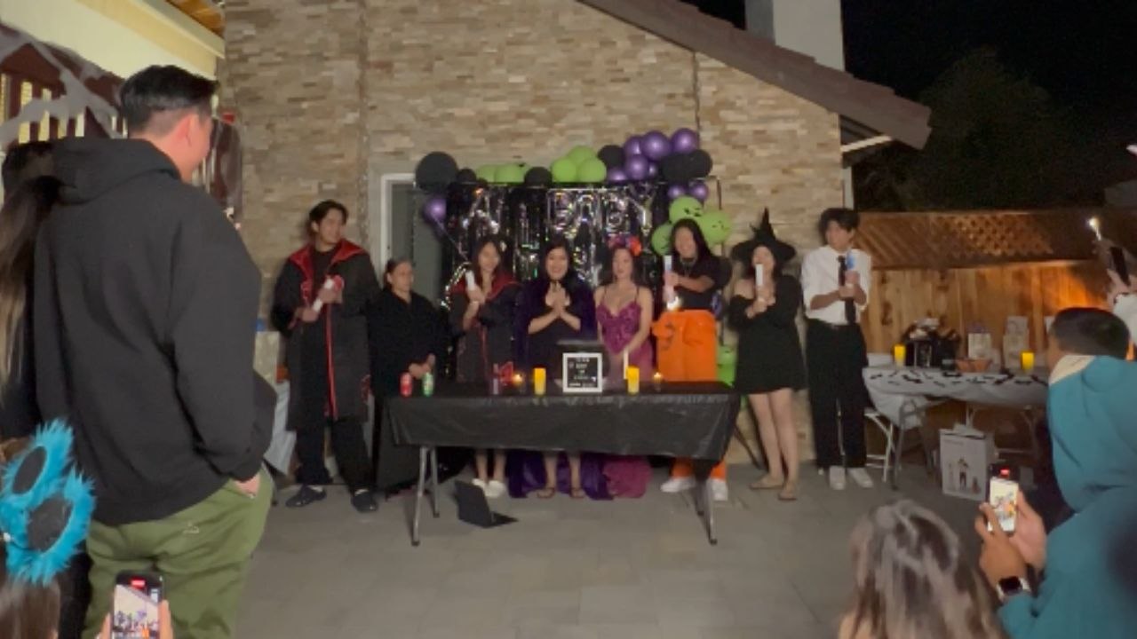 'I'm Forever Grateful!' - Single mom surrounded by loved ones during first baby's gender reveal