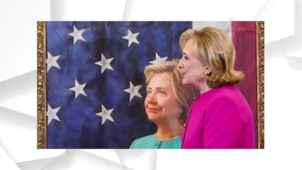 Hillary Clinton Shades Trump at Official State Department Portrait Reveal