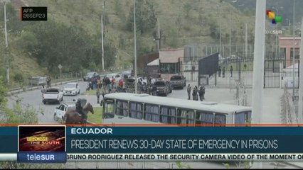 Ecuador: President renews 30-day state of emergency in prisons