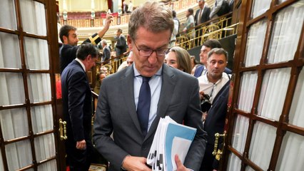 Feijóo no logra los apoyos en la primera votación de investidura