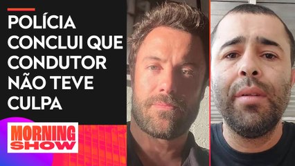 Vídeo mostra reação de motorista durante acidente com Kayky Brito