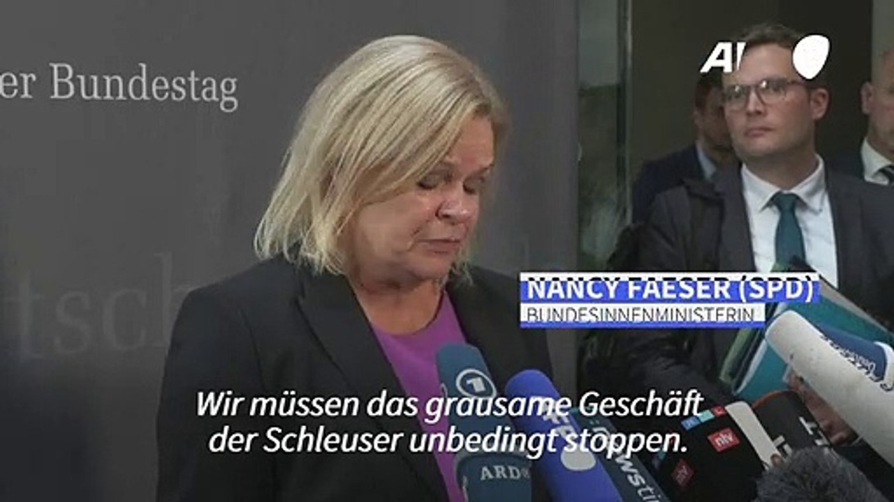 Faeser: Flexible Kontrollen 'auf Grenzlinie' zu Polen und Tschechien