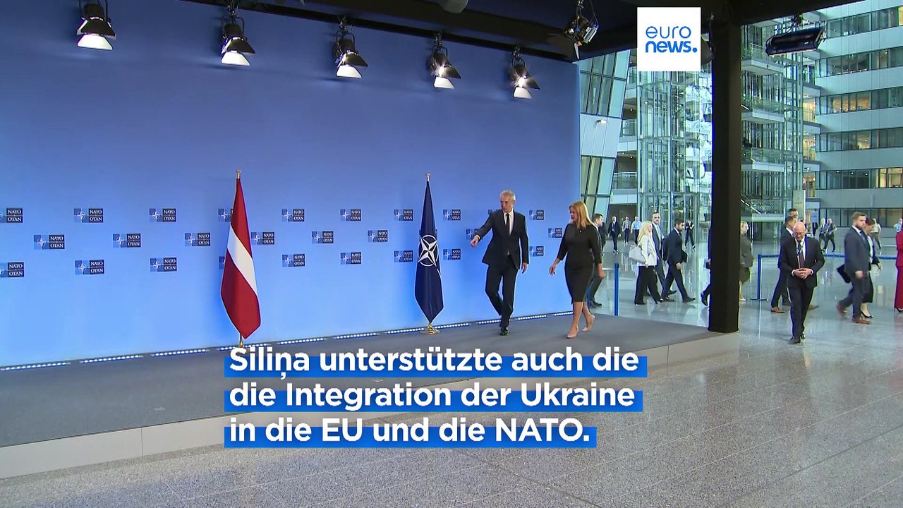 Neue Regierungschefin Lettlands will Ukraine in der NATO