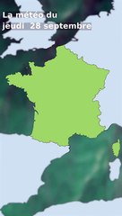 La météo du  jeudi  28 septembre 2023 #météo #weather #daily #france  #lille #calais #amiens #cherbourg #rouen #reims #metz #paris #Strasbourg #brest #rennes #lemans #auxerre #chaumont #belfort #nantes #tours #bourges #chalonsurSaone #larochelle #limoges