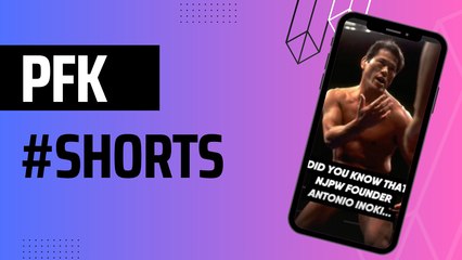 Did You Know That NJPW Founder Antonio Inoki... #Shorts