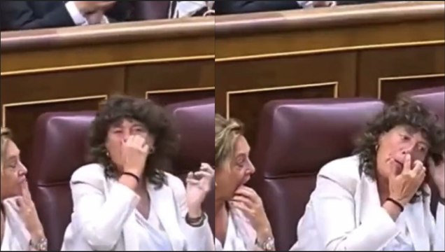 Los mejores memes de la diputada de ERC pillada ‘escarbando’ en su nariz durante el debate de investidura