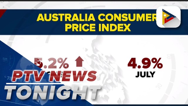 Australia's August inflation up 5.2%
