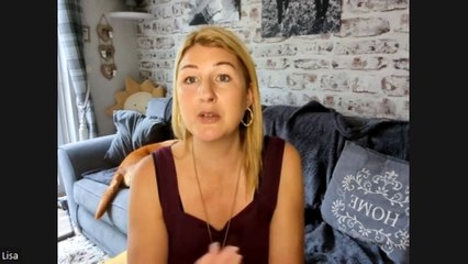 SEN mum Lisa Lloyd talking about the protest