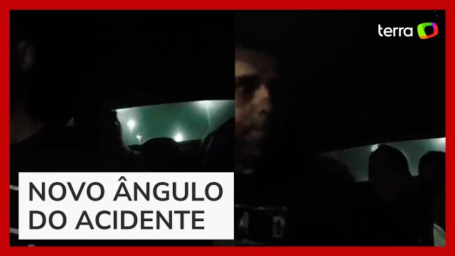 Kayky Brito: vídeo de dentro do carro mostra reação do motorista após atropelamento: 'Jesus amado'