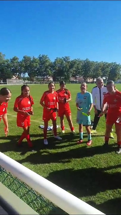 LE "VICTORY SONG" DE NOS U15 FÉMININES