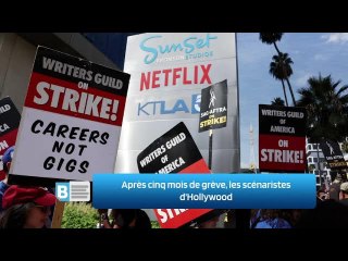 Après cinq mois de grève, les scénaristes d'Hollywood