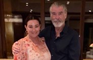 Pierce Brosnan showers wife with red roses for her birthday