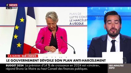 Harcèlement scolaire: Les élèves de CE2 à la troisième vont remplir une grille d'auto-évaluation - Saisine "systématique" du procureur en cas de signalement - Des "cours d'empathie" à l'école, à la rentrée 2024