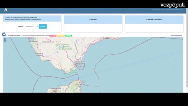 VOX denuncia que la Junta en su web da la soberanía de aguas españolas a Gibraltar