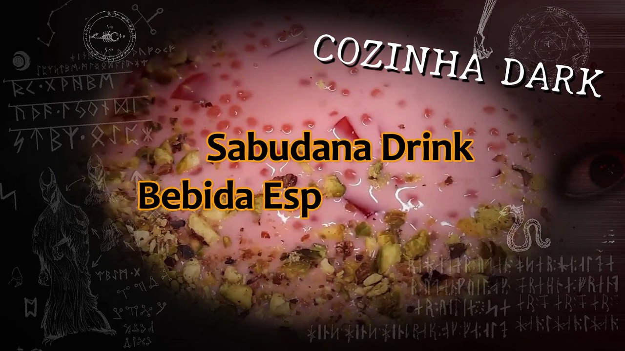 Drink de Gelatina com Tapioca Perola Sabudana Especial Ramzan - Receitas Dark
