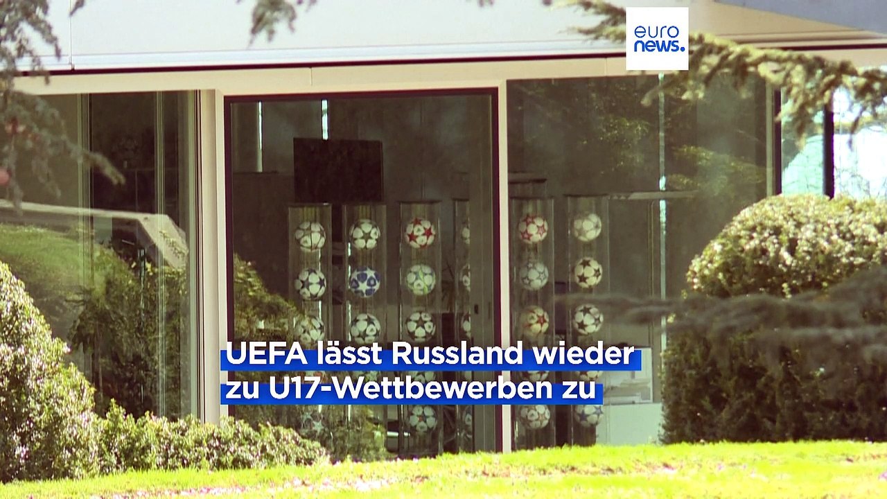 UEFA lässt russische U17-Mannschaften zu: Ukraine bleibt deshalb Wettbewerben fern