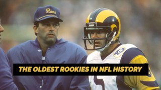 3 Oldest NFL rookies of all time