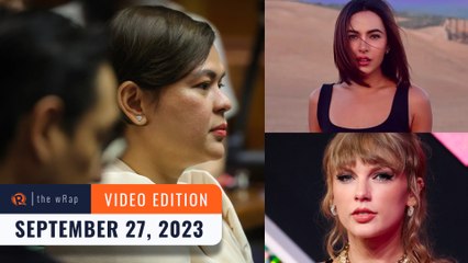 House to reallocate Sara Duterte’s confi funds | The wRap