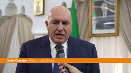 Crosetto "Sul Sahel servono soluzioni condivise"