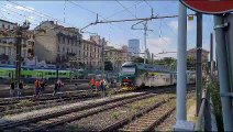 Milano, treno deragliato alla stazione di Cadorna