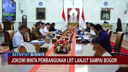 Presiden Jokowi Minta Segera Kaji Pembangunan LRT Hingga Bogor