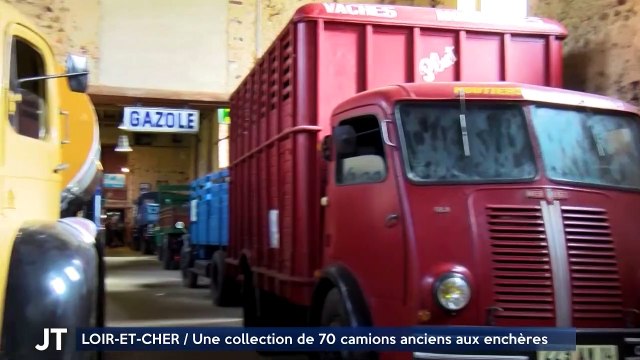 LOIR-ET-CHER / Une collection de 70 camions anciens aux enchères