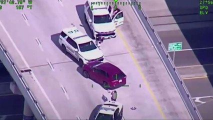 Wild footage shows Florida police ending 15-year-old’s wild joyride with PIT maneuver