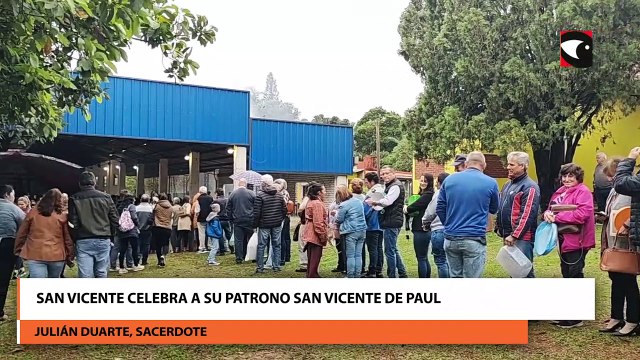 San Vicente celebra a su patrono San Vicente de Paul ARREGLO