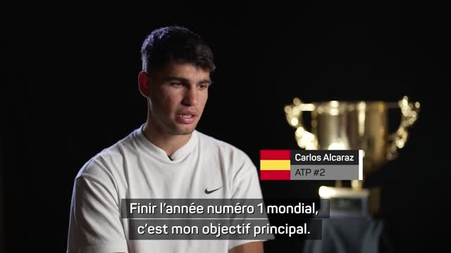 Pékin - Alcaraz : Mon objectif, c'est de finir l'année N.1 mondial