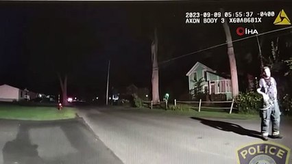 New York'ta çalıntı araçla kaza: Ev patladı