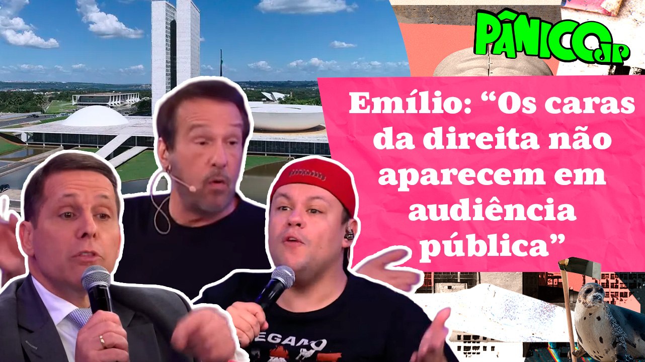 ALERTA DE TRETA ENTRE CAPEZ, EMÍLIO E MORGADO: CONGRESSO DEVERIA OCUPAR MAIS ESPAÇO?
