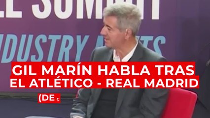 Gil Marín habla tras la polémica en el Derbi y los vídeos de Real Madrid TV