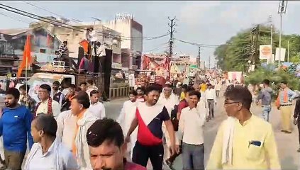 प्रजापति समाज ने निकाली राजा दक्ष की शोभायात्रा