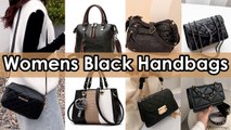 Stylish Design of Black Handbags for Women | Collection Haul