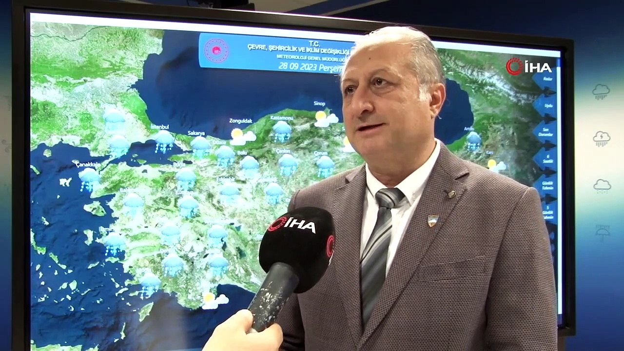 Yurt Genelinde Bir Hafta Boyunca Yağışlı Hava Etkili Olacak