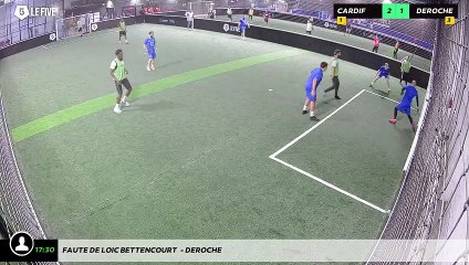 Faute de Loic BETTENCOURT  - Deroche