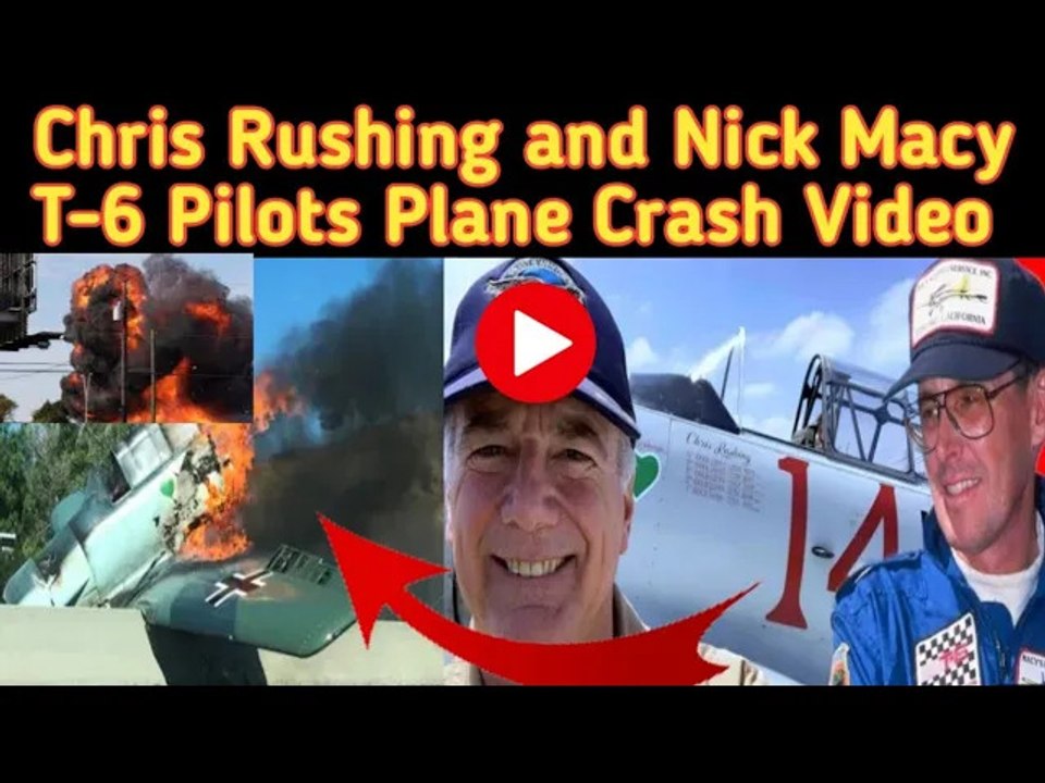Chris Rushing and Nick Macy Plane Crash Last Moment || Chris Rushing and Nick Macy Plane Crash Video