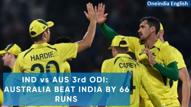 IND vs AUS 3rd ODI: Glenn Maxwell Stars In Big Australia Win Over India
