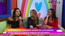 Sergio Basteri, hermano de Luis Miguel, reaparece y así reacciona ante la prensa