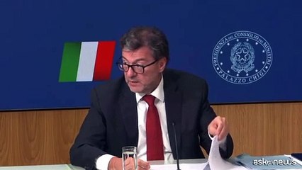 下载视频: Nadef, Giorgetti: fatte le cose giuste con grande responsabilt?