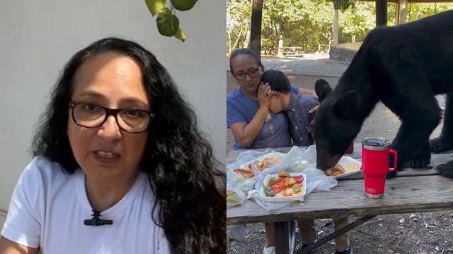 El tema es si nada más quiere comer, o comerte : Silvia Macías, la mujer sorprendida junto a su hijo por un oso en México, a NTN24