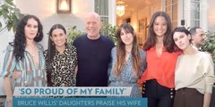Bruce Willis’ Daughters Scout and Tallulah Praise Emma Heming After Update on His FTD: 'Champion for This Cause'