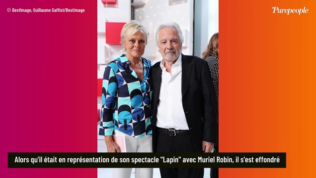 Pierre Arditi s'est écroulé sur scène ! Scène inquiétante en pleine représentation avec Muriel Robin